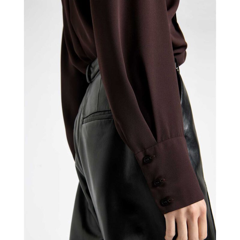 Cue Georgette Pin Tuck Pleated Blouse image number 6